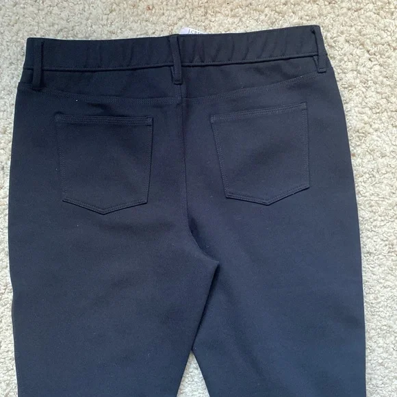 NWT J.Crew Mercantile Gigi Black Ponte Pants - Picture 6 of 6